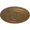 Ekena Millwork Traditional Ceiling Medallion (Fits Canopies up to 5 1/2"), 24 3/8"OD x 1 1/2"P, Rubbed Bronze CM24TRRZS - alternate 2